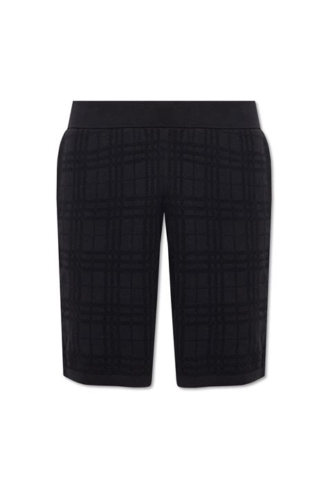 burberry shorts black|wearing burberry shorts men.